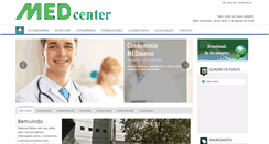 Desktop Screenshot of medcenterbh.com.br
